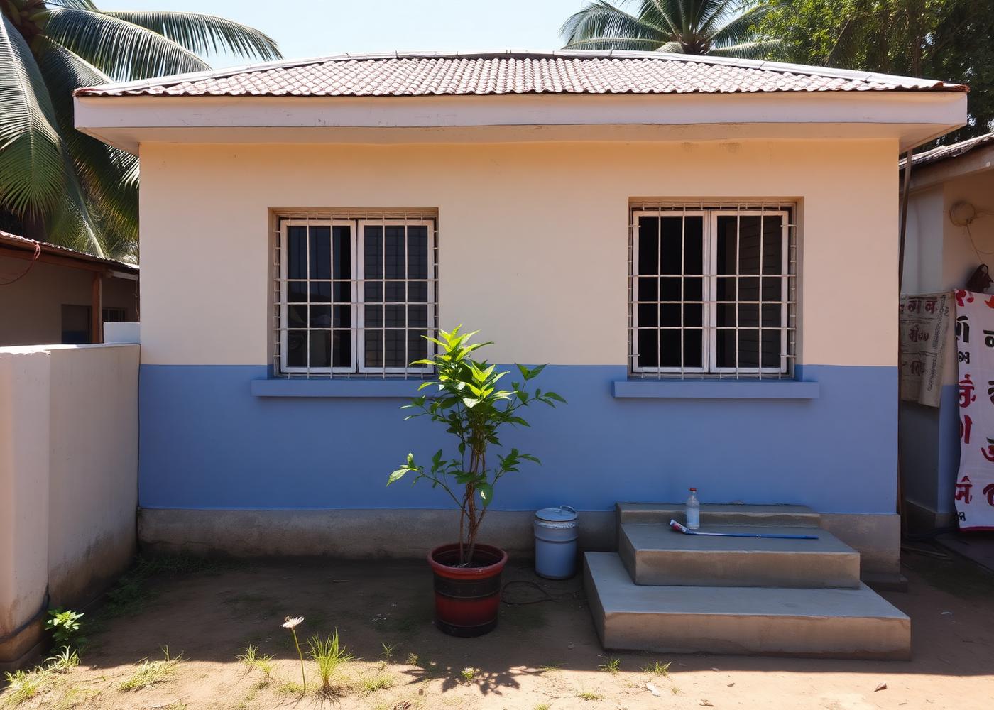 After — Danchem home renovation in Burdwan